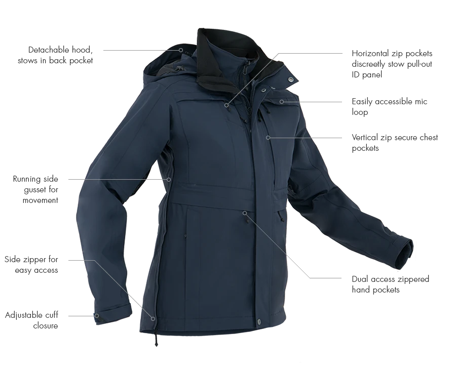 FIRST TACTICAL WOMEN'S TACTIX SYSTEM PARKA 7 FIRST TACTICAL WOMEN'S TACTIX SYSTEM PARKA