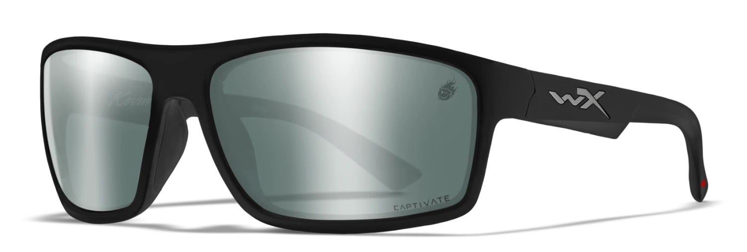 WILEY X PEAK - Grey - Silver Flash With Matte Black Frame Gear 1 WILEY X PEAK - Grey - Silver Flash With Matte Black Frame Gear