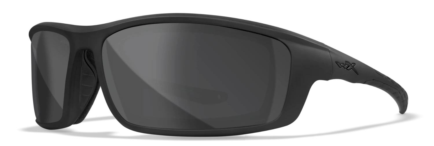 Wiley X Grid Sunglasses - Matte Black Frame With Grey Lenses Gear 1 Wiley X Grid Sunglasses - Matte Black Frame With Grey Lenses Gear