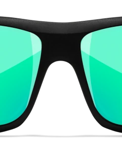 Gear Wiley X Omega Sunglasses - Matte Black Frame With Captivate Polarized Green Mirror (Copper Base)