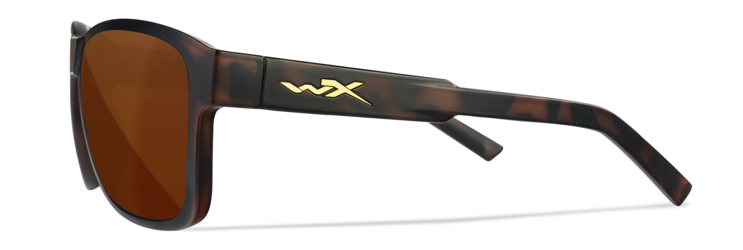 Gear Wiley X Trek Sunglasses - Matte Havana Brown Frames With Captivate Polarized Copper Lenses 3 Gear Wiley X Trek Sunglasses - Matte Havana Brown Frames With Captivate Polarized Copper Lenses