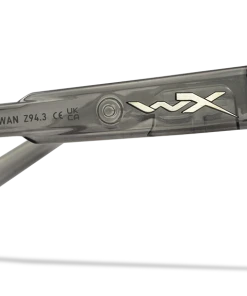 Wiley X Trek Sunglasses - Gloss Crystal Dark Grey Frame With Captivate Polarized Blue Mirror Lenses Gear 6 Wiley X Trek Sunglasses - Gloss Crystal Dark Grey Frame With Captivate Polarized Blue Mirror Lenses Gear