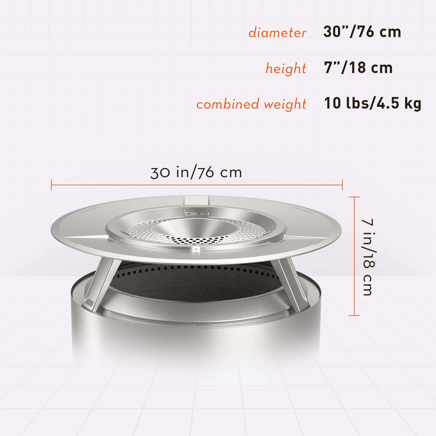 Solo Stove Yukon Heat Deflector 7 Solo Stove Yukon Heat Deflector